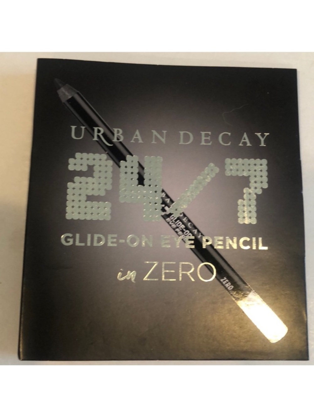 URBAN DECAY Glide-On Eye Pencil in Zero Black 0.03oz Purse Travel Size NIP